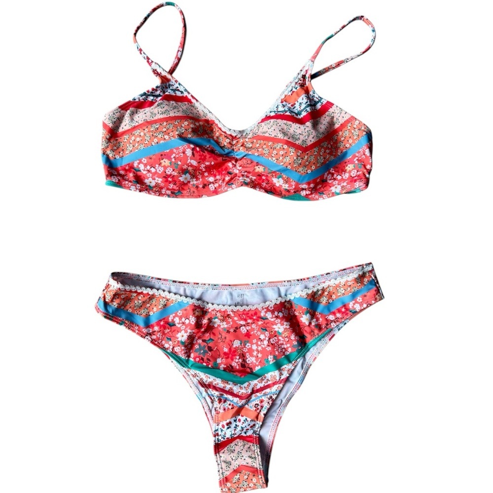 Bikini Set size L  Floral 2 piece